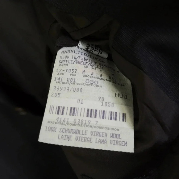 Hugo Boss Virgin Wool Super 100 Angelico Lucca Blazer Size 50 / US Size 40R - Picture 12 of 12